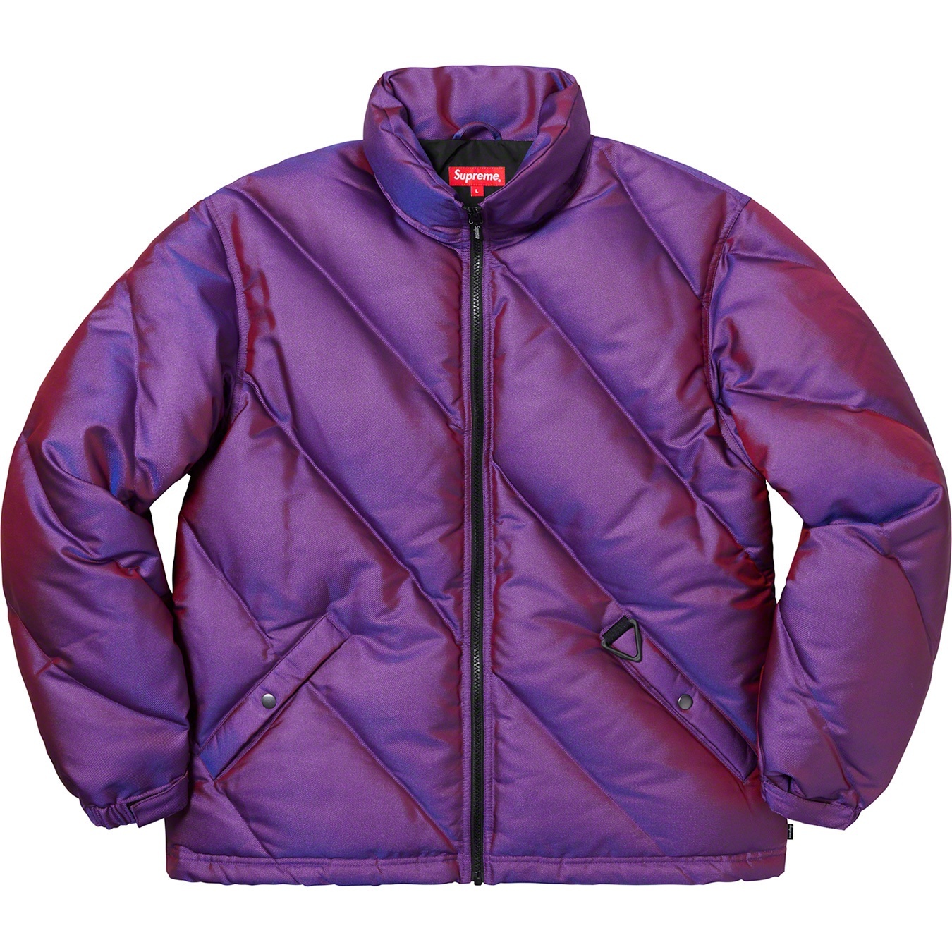 Iridescent Puffy Jacket view 17